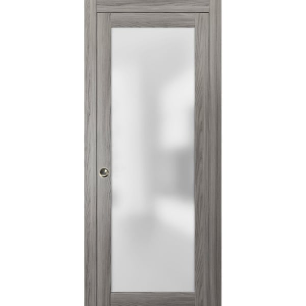 Sartodoors Barn Interior Door, 36" x 84", White PLANUM2102PD-GA-42 - main